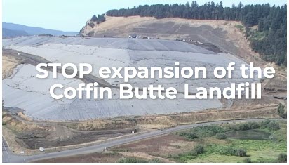Coffin Butte is an environmental and economical hazard for Benton County