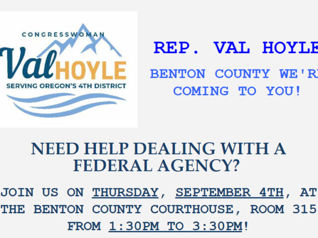 Dealing with Federal Agencies – Congressman Val Hoyle