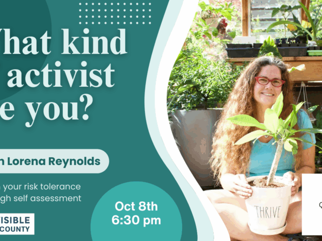 October 8th Special Speaker : Lorena Reyolds!