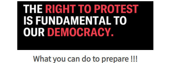 The Right to Protest & Links to Guides