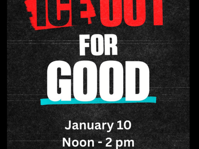protest on Saturday, Jan. 10, from noon to 2 pm, at the Benton County Courthouse.