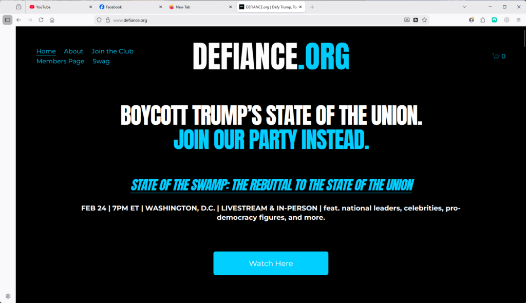 Boycott trump’s state of the union